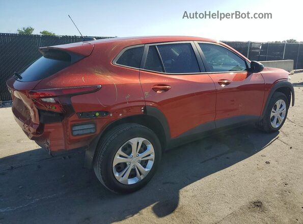 KL77LFE2XRC051100 2024 CHEVROLET TRAX Orange Trasero derecho