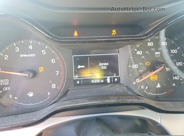 KL77LFE2XRC051100 2024 CHEVROLET TRAX Orange Vista del cuadro de instrumentos