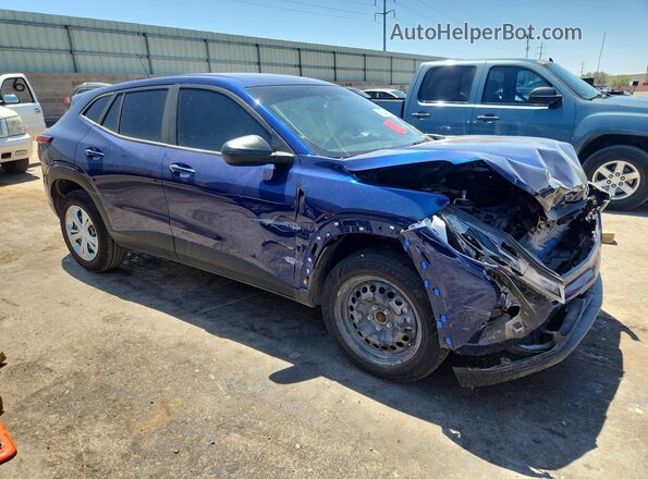 KL77LFE2XRC090012 2024 CHEVROLET TRAX Blue Delantero derecho