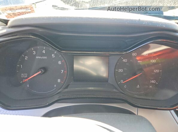 KL77LFE2XRC173374 2024 CHEVROLET TRAX Silver ხელსაწყოთა პანელის ხედი
