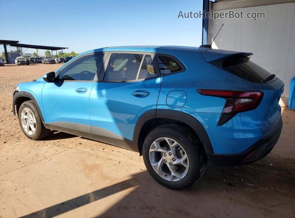 KL77LFEP0SC275963 2025 CHEVROLET TRAX Синий Задняя левая четверть