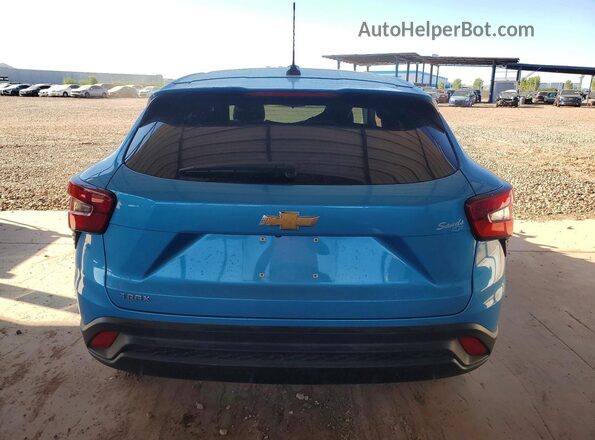 KL77LFEP0SC275963 2025 CHEVROLET TRAX Синий Вид сзади