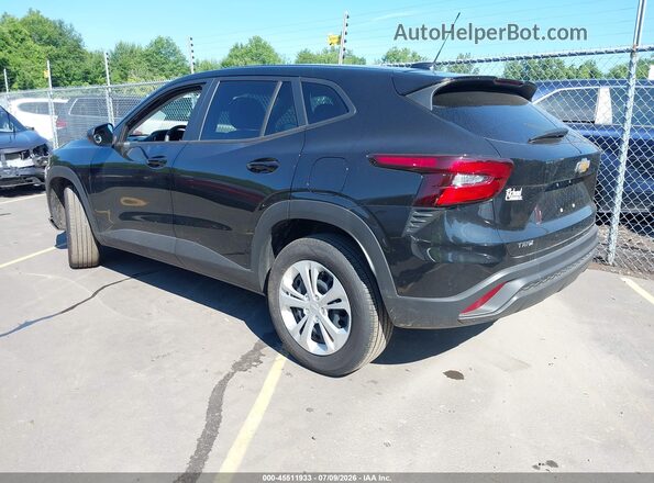 KL77LFEP0SC337751 2025 CHEVROLET TRAX Black Հետևի ձախ