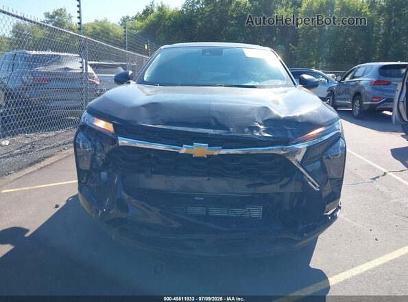KL77LFEP0SC337751 2025 CHEVROLET TRAX Black Առջևի վահանակի տեսք