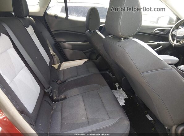 KL77LFEP1SC241756 2025 CHEVROLET TRAX Red Widok naklejki z numerem VIN