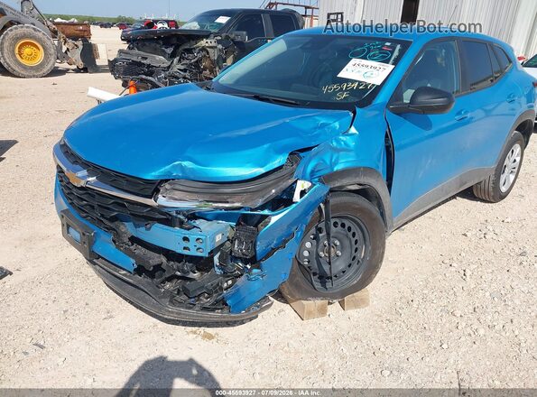 KL77LFEP1TC061503 2026 CHEVROLET TRAX Синий Вид спереди