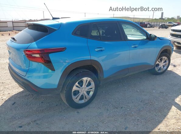 KL77LFEP1TC061503 2026 CHEVROLET TRAX Синий Задняя правая четверть