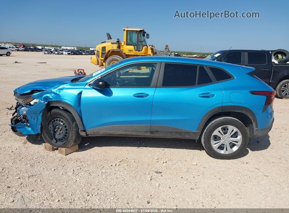 KL77LFEP1TC061503 2026 CHEVROLET TRAX Синий Панорамный вид салона 360°