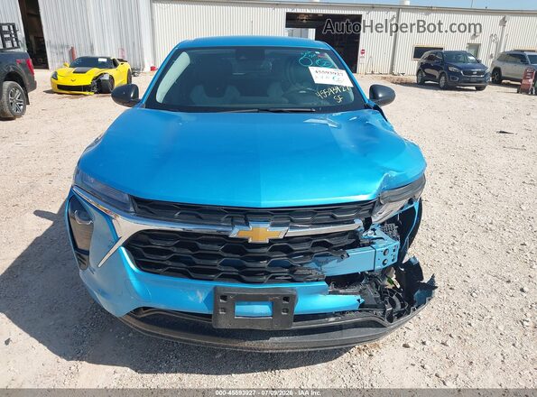 KL77LFEP1TC061503 2026 CHEVROLET TRAX Синий Вид щитка приборов