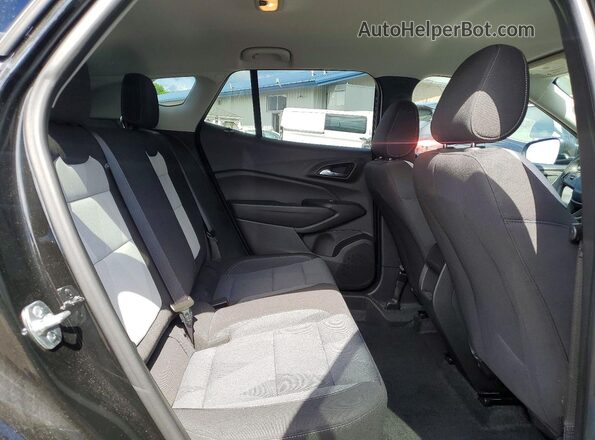 KL77LFEP2SC050427 2025 CHEVROLET TRAX Black Widok wnętrza z tyłu