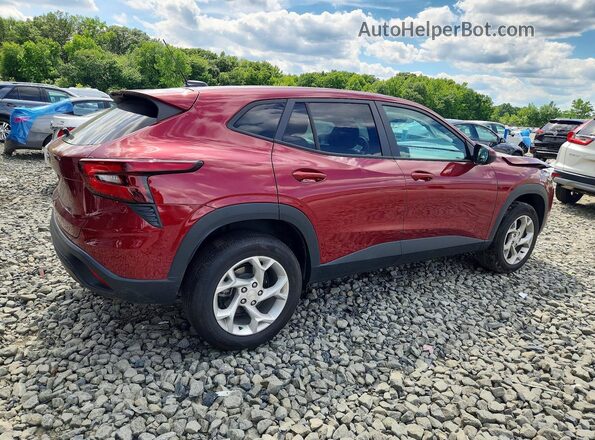 KL77LFEP2SC071214 2025 CHEVROLET TRAX Red Trasero derecho