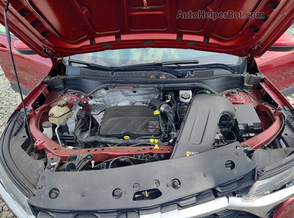 KL77LFEP2SC071214 2025 CHEVROLET TRAX Red Vista interior trasera
