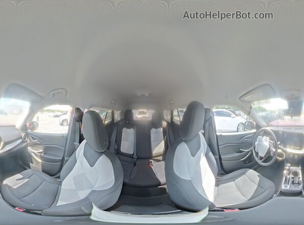 KL77LFEP2SC071214 2025 CHEVROLET TRAX Red Vista de la etiqueta del VIN