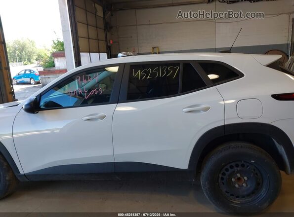 KL77LFEP2SC180093 2025 CHEVROLET TRAX White სალონის 360-გრადუსიანი ხედი