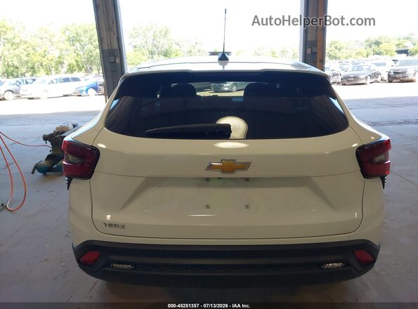 KL77LFEP2SC180093 2025 CHEVROLET TRAX White 