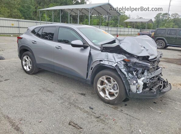 KL77LFEP3SC048556 2025 CHEVROLET TRAX Silver Передня права чверть