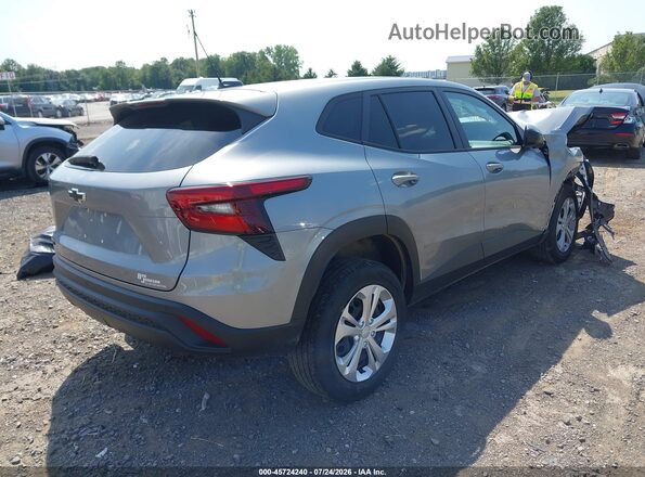 KL77LFEP3SC088992 2025 CHEVROLET TRAX Gray Trasero derecho