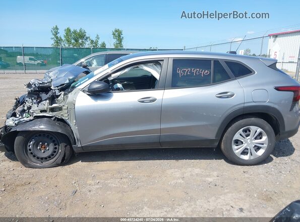 KL77LFEP3SC088992 2025 CHEVROLET TRAX Gray Vista interior de 360 grados