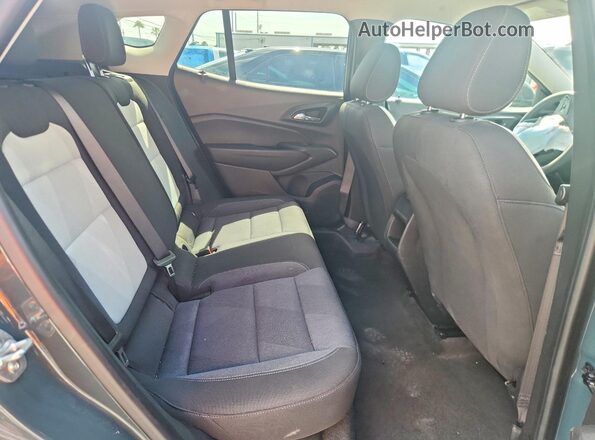 KL77LFEP3SC118976 2025 CHEVROLET TRAX Зеленый Вид задней части салона