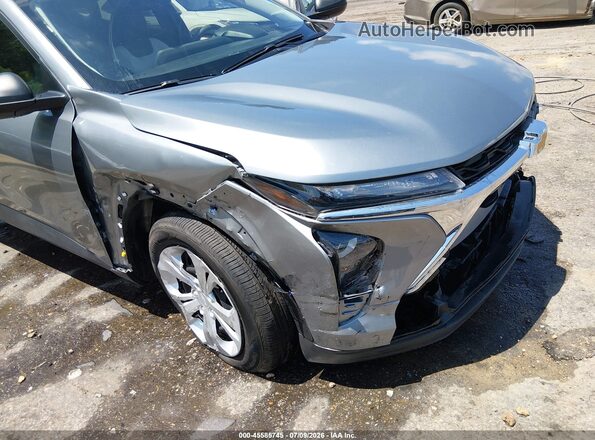KL77LFEP3SC283622 2025 CHEVROLET TRAX Gray Դիմացի տեսք