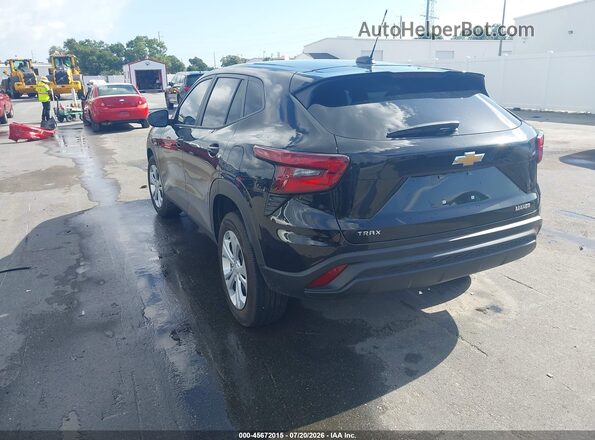 KL77LFEP3TC000900 2026 CHEVROLET TRAX Black Հետևի ձախ