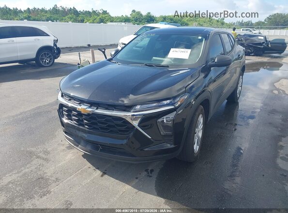 KL77LFEP3TC000900 2026 CHEVROLET TRAX Black Առջևի ձախ երեք քառորդ տեսարան