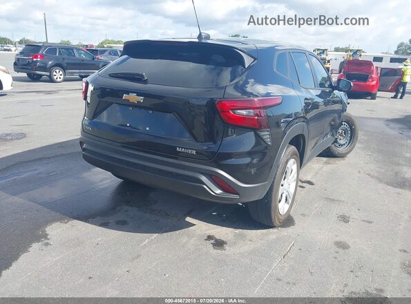 KL77LFEP3TC000900 2026 CHEVROLET TRAX Black Հետևի աջ