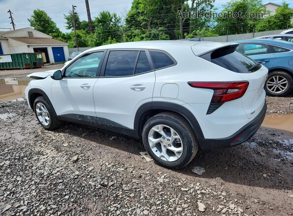 KL77LFEP4SC049697 2025 CHEVROLET TRAX White Задня ліва чверть