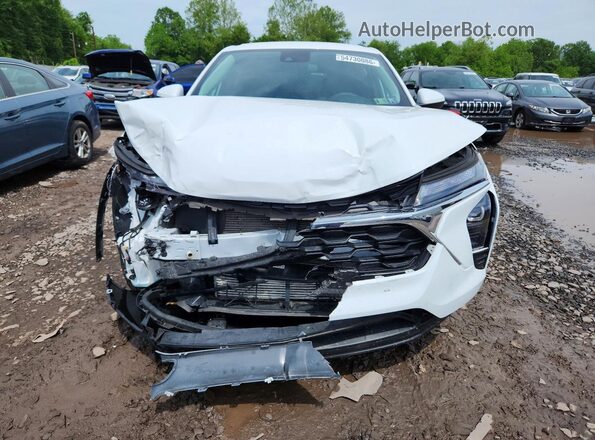 KL77LFEP4SC049697 2025 CHEVROLET TRAX White Вид спереду