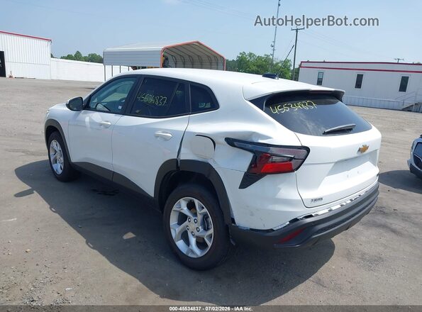 KL77LFEP4TC090378 2026 CHEVROLET TRAX White უკანა მარცხენა