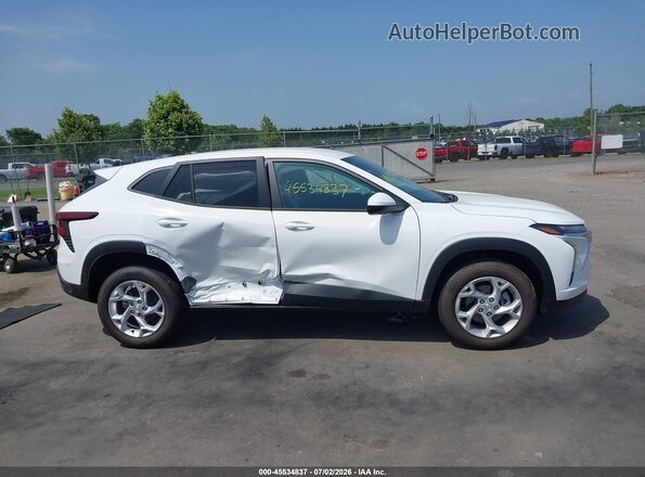 KL77LFEP4TC090378 2026 CHEVROLET TRAX White უკანა სალონის ხედი