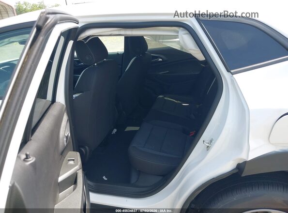 KL77LFEP4TC090378 2026 CHEVROLET TRAX White VIN კოდის სტიკერის ხედი