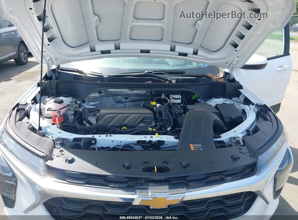 KL77LFEP4TC090378 2026 CHEVROLET TRAX White უკანა ხედი
