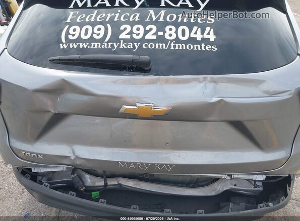 KL77LFEP5SC062751 2025 CHEVROLET TRAX Gray ხელსაწყოთა პანელის ხედი