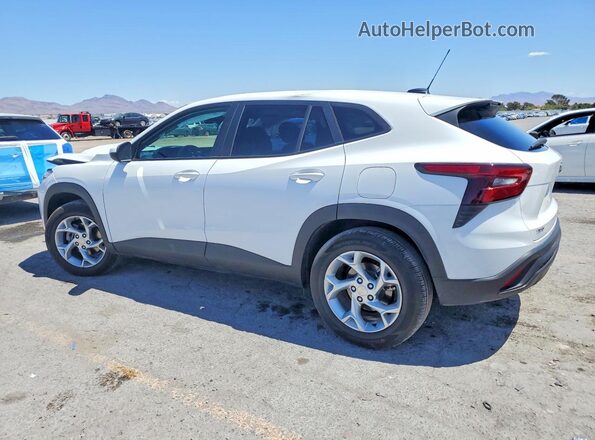 KL77LFEP5SC196577 2025 CHEVROLET TRAX White Trasero izquierdo
