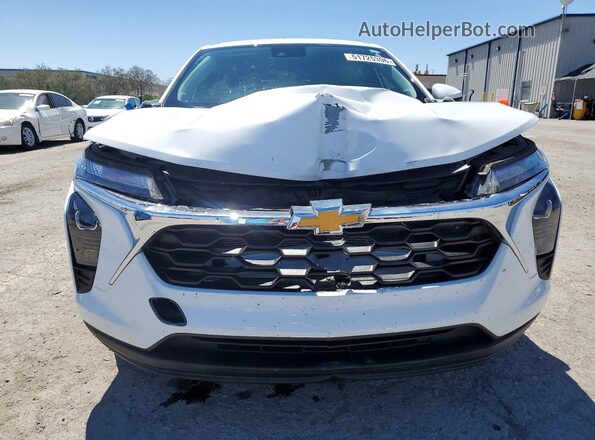 KL77LFEP5SC196577 2025 CHEVROLET TRAX White Vista frontal