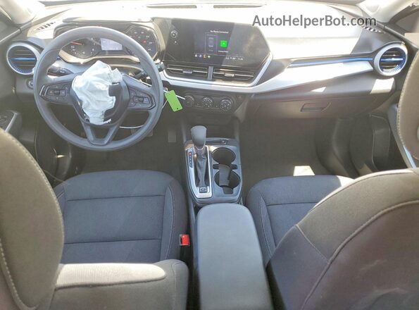 KL77LFEP5SC196577 2025 CHEVROLET TRAX White Vista del salpicadero