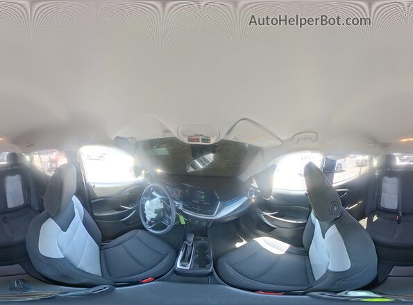KL77LFEP5SC196577 2025 CHEVROLET TRAX White Vista interior de 360 grados