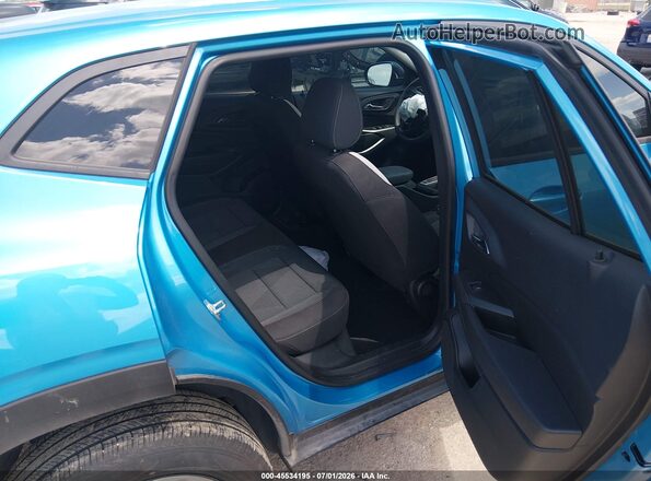 KL77LFEP5SC343416 2025 CHEVROLET TRAX Blue VIN sticker view