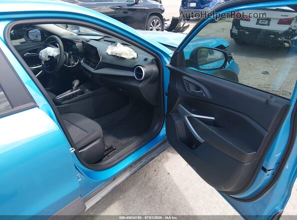 KL77LFEP5SC343416 2025 CHEVROLET TRAX Blue Front interior view
