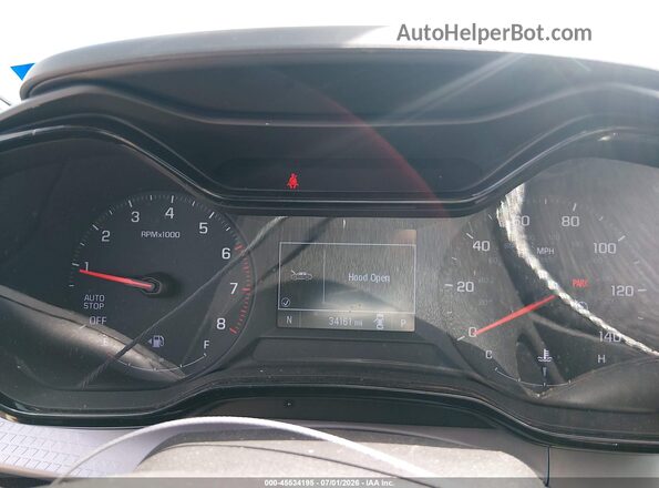 KL77LFEP5SC343416 2025 CHEVROLET TRAX Blue Rear seats view