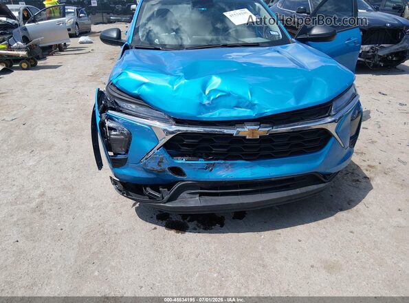 KL77LFEP5SC343416 2025 CHEVROLET TRAX Blue Front view