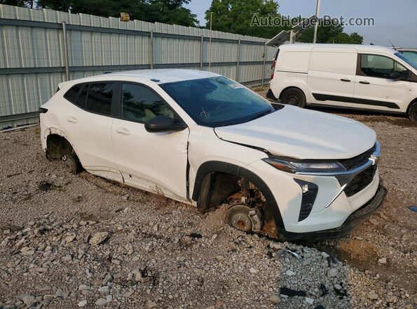 KL77LFEP6TC078698 2026 CHEVROLET TRAX White Передня права чверть