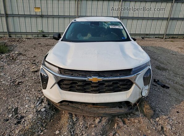 KL77LFEP6TC078698 2026 CHEVROLET TRAX White Вид спереду