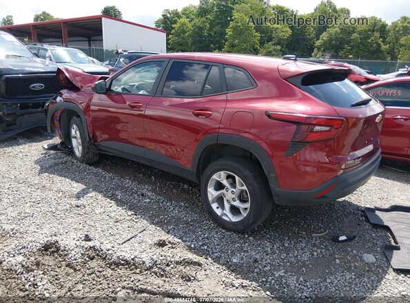 KL77LFEP7SC127034 2025 CHEVROLET TRAX Красный Задняя левая четверть