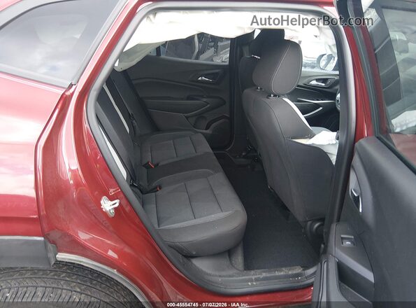 KL77LFEP7SC127034 2025 CHEVROLET TRAX Красный Вид наклейки с VIN-кодом
