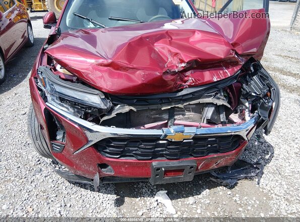 KL77LFEP7SC127034 2025 CHEVROLET TRAX Красный Вид спереди