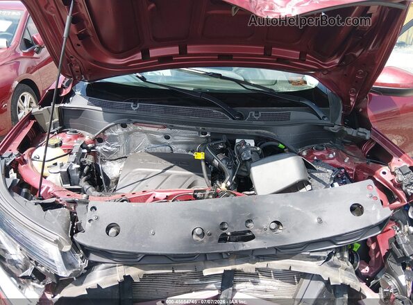 KL77LFEP7SC127034 2025 CHEVROLET TRAX Красный Вид сзади