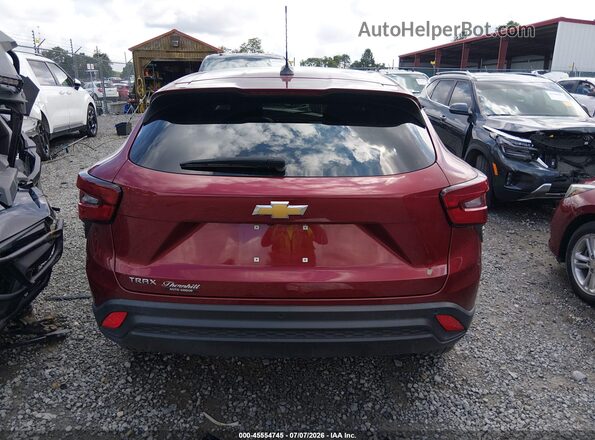 KL77LFEP7SC127034 2025 CHEVROLET TRAX Красный 