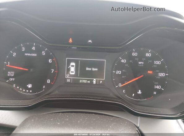 KL77LFEP7SC227621 2025 CHEVROLET TRAX Red Widok tylnych siedzeń